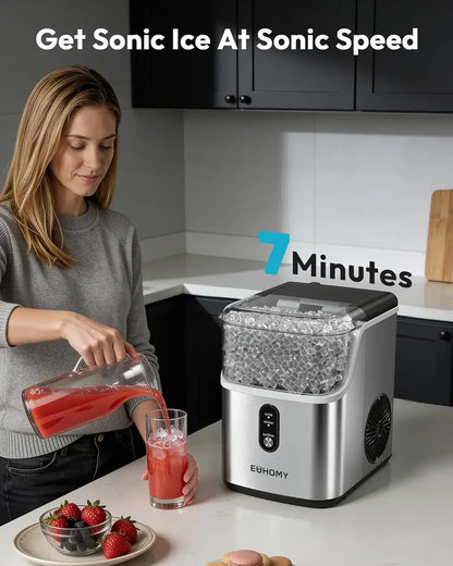 35LB Nugget Ice Maker – Soft Chewable Ice Anytime