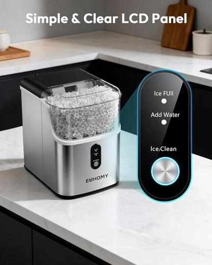 35LB Nugget Ice Maker – Soft Chewable Ice Anytime