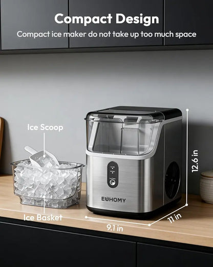 35LB Nugget Ice Maker – Soft Chewable Ice Anytime